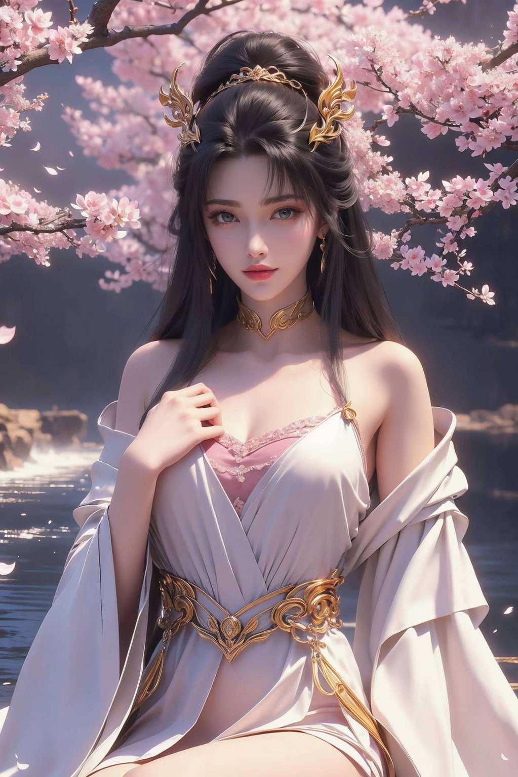 每一次滑动她的身影化作壁纸
