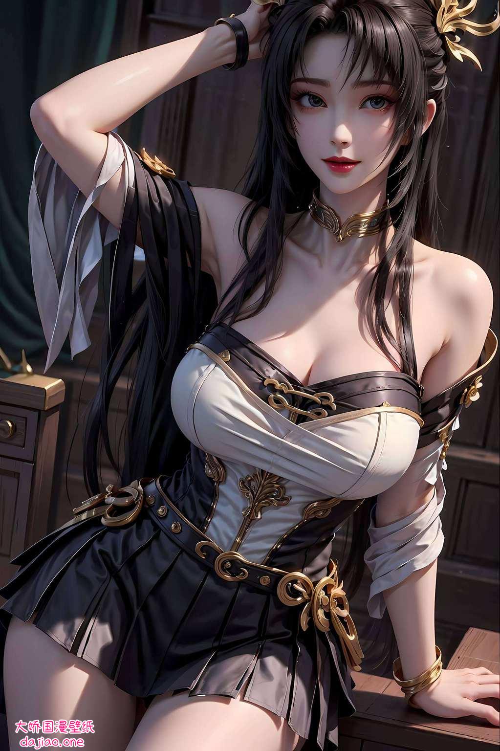 天狐仙子壁纸中现美女