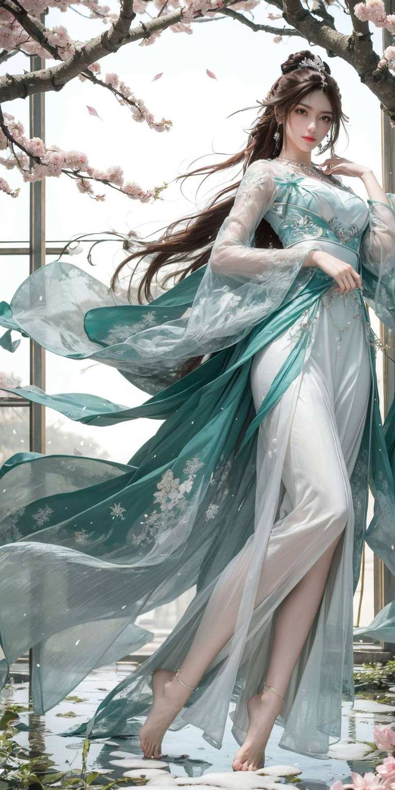 她是完美世界的灵魂不仅是动漫壁纸上的绝美风景