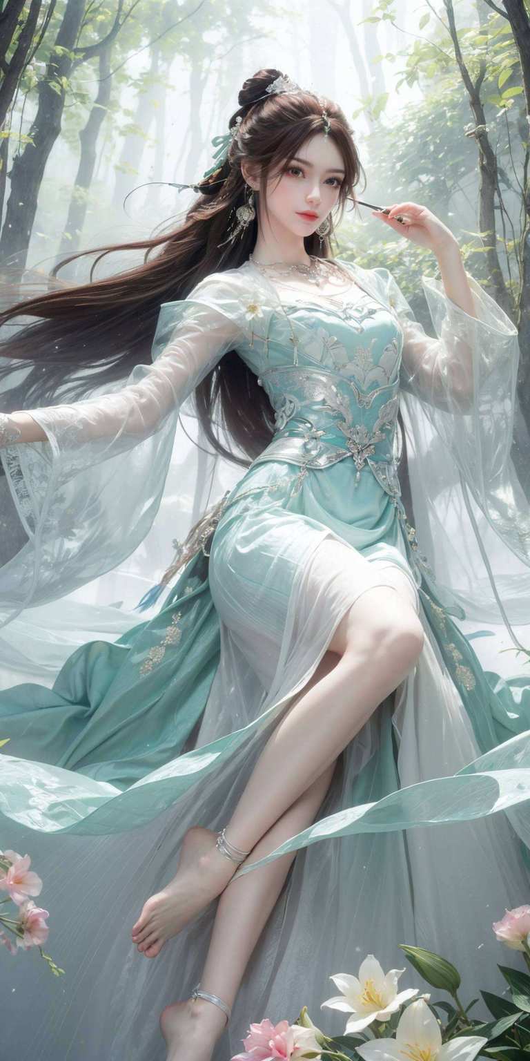 翩若惊鸿容颜绝世