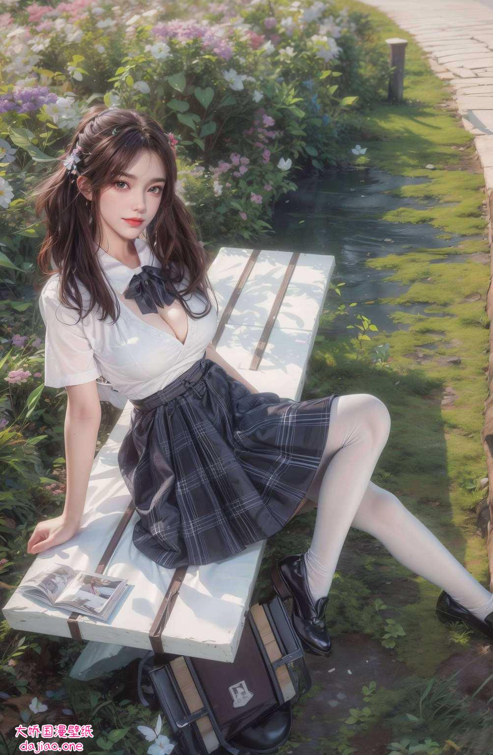 她是国漫美女的代表那高清绝美的壁纸