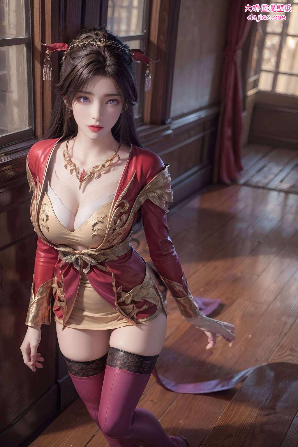 尽在这动态壁纸之中国漫美女的魅力