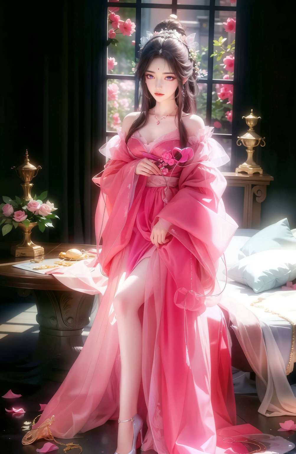 国漫女神的魅力就在你手中！嘻嘻