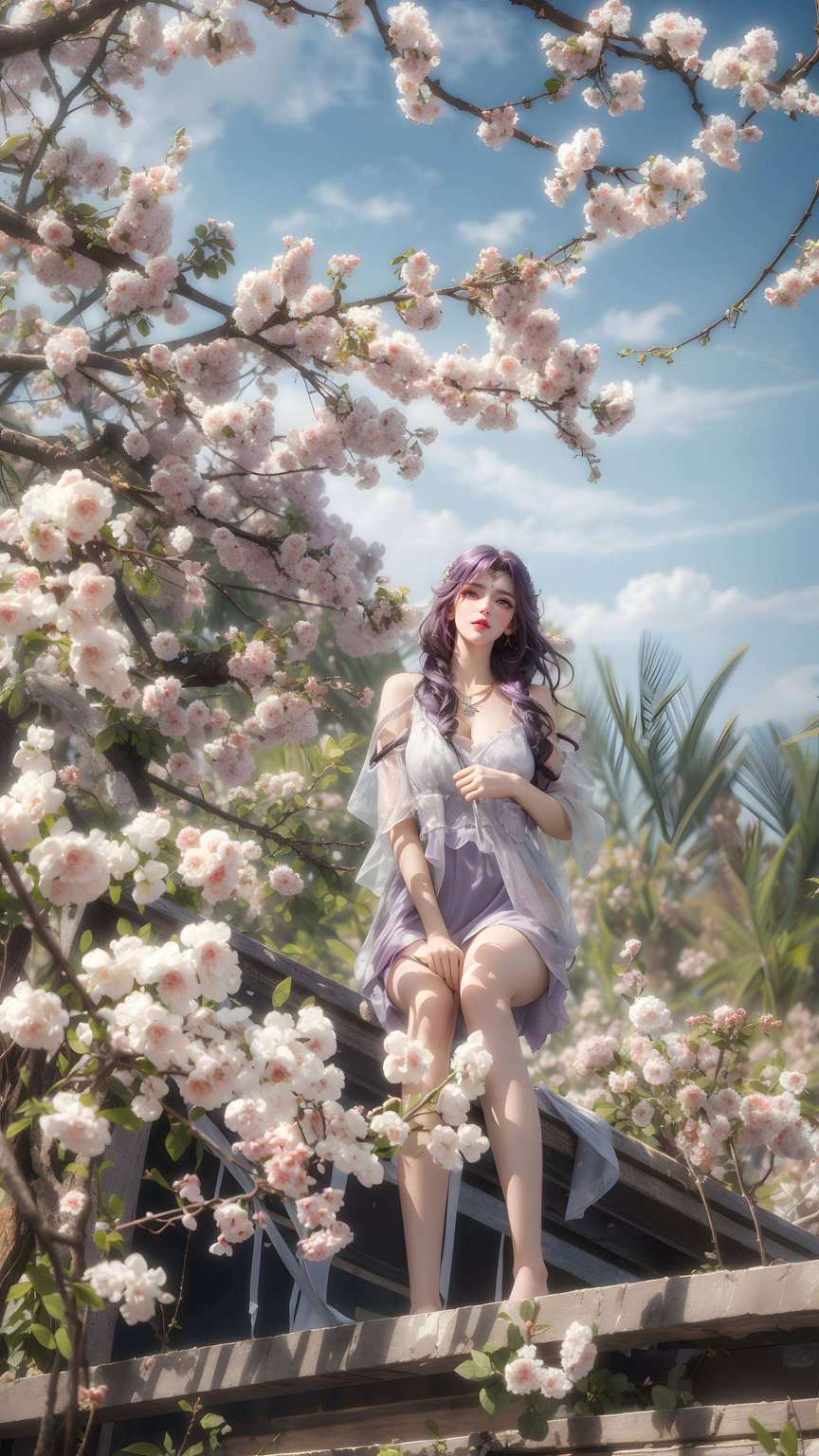 今天给大家带来一组超美的AI生成AIGC免费壁纸合集！不仅有咱们国漫女神云曦的泳装和比基尼壁纸嘿