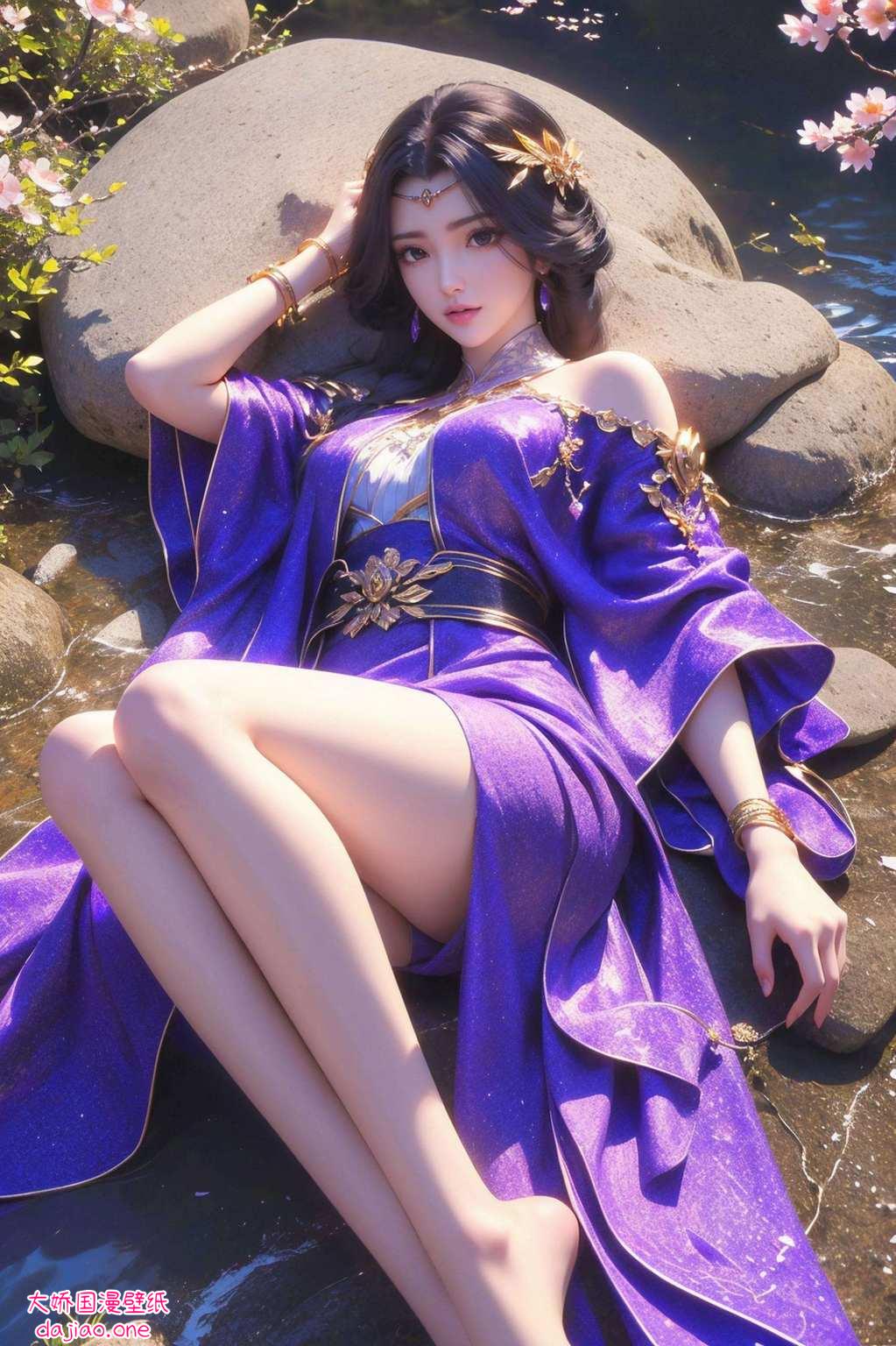 让你的视觉享受一场盛宴！快来云曦壁纸的世界里还是华丽的国漫女神