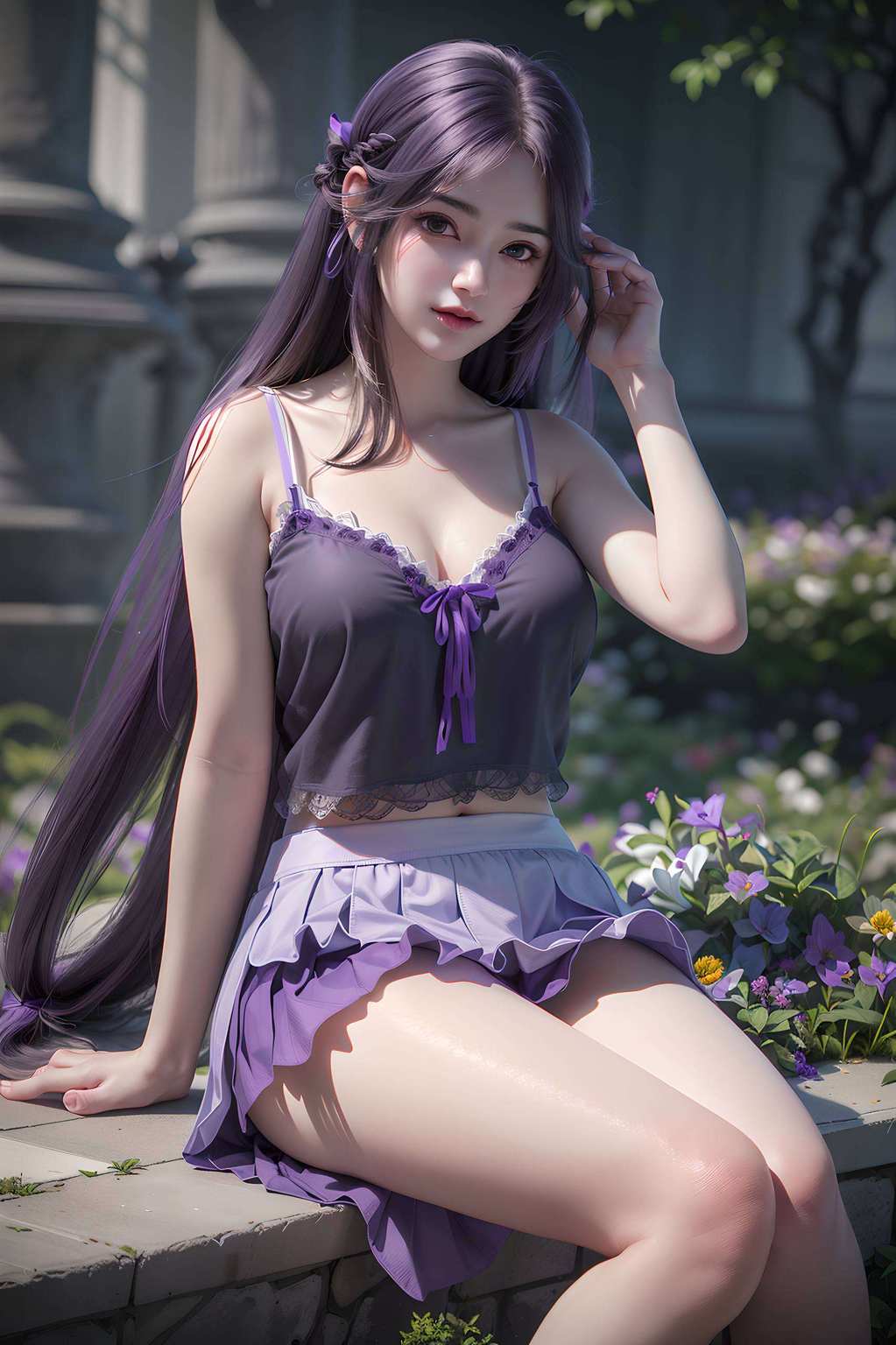 融合了国漫女神的优雅与玄幻元素主角可是我们的大美女云曦哦！这款石昊云曦拜年壁纸