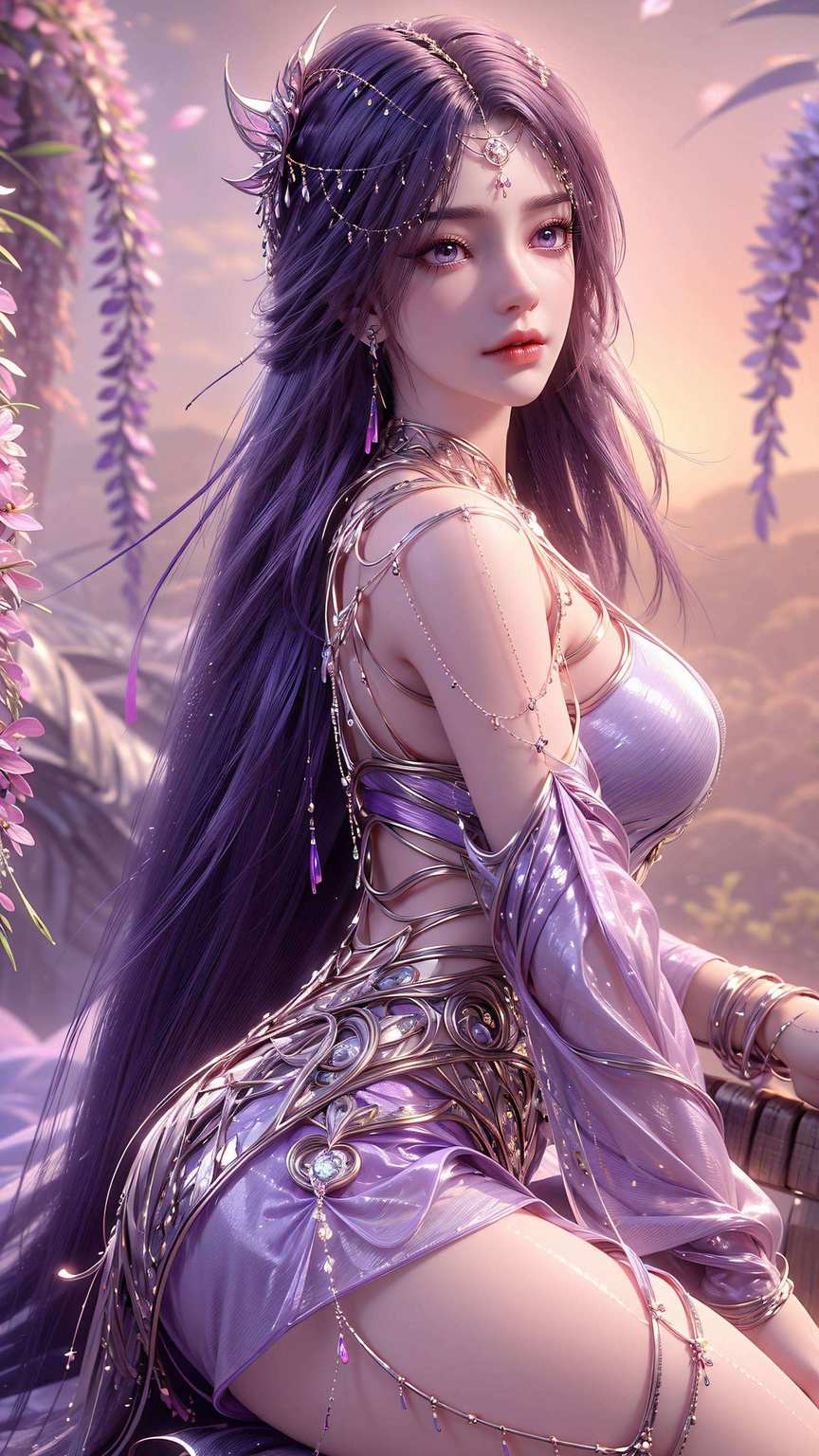 每一次眼神流转云曦之美