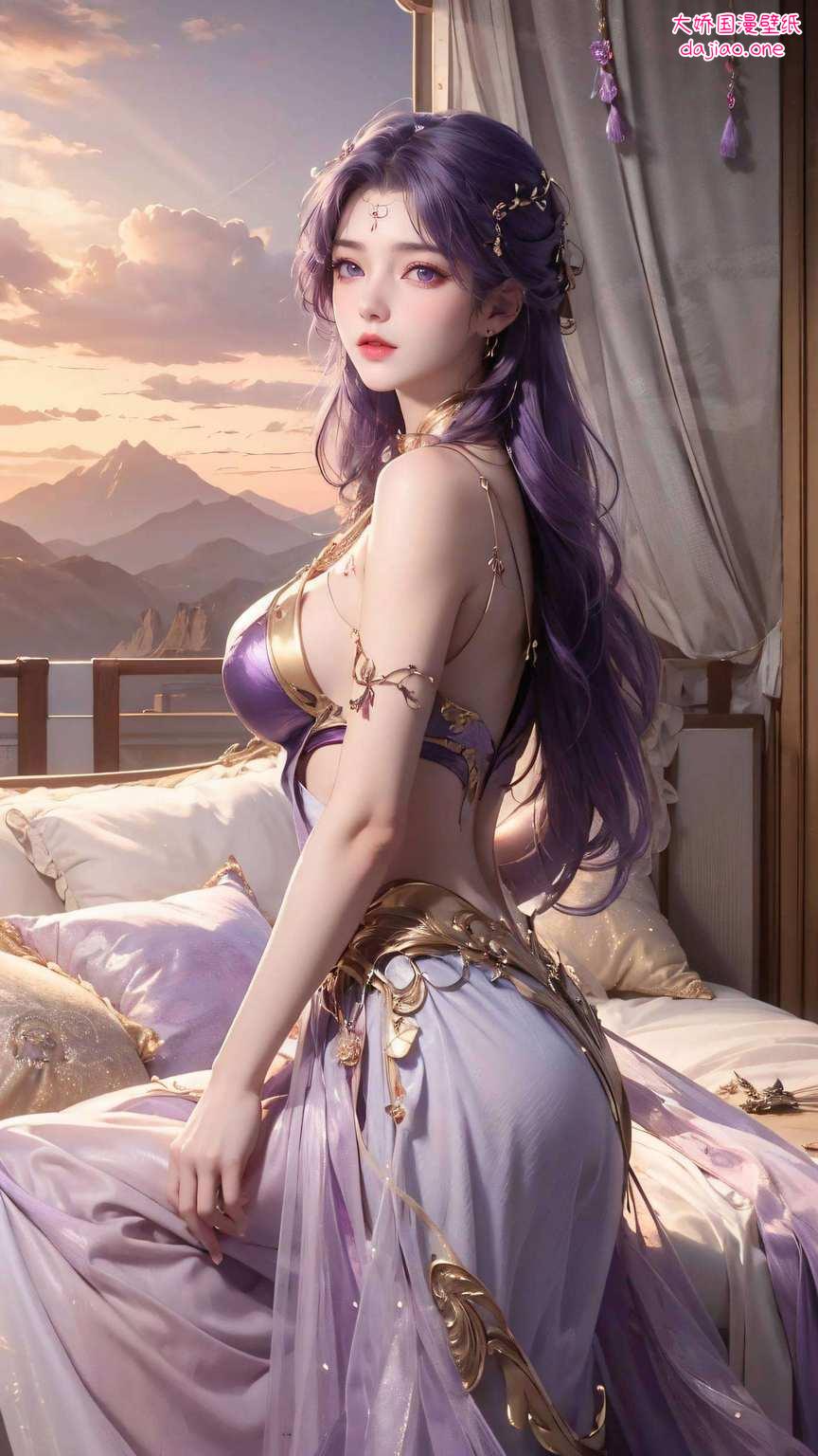 宛若动漫中来美女群像