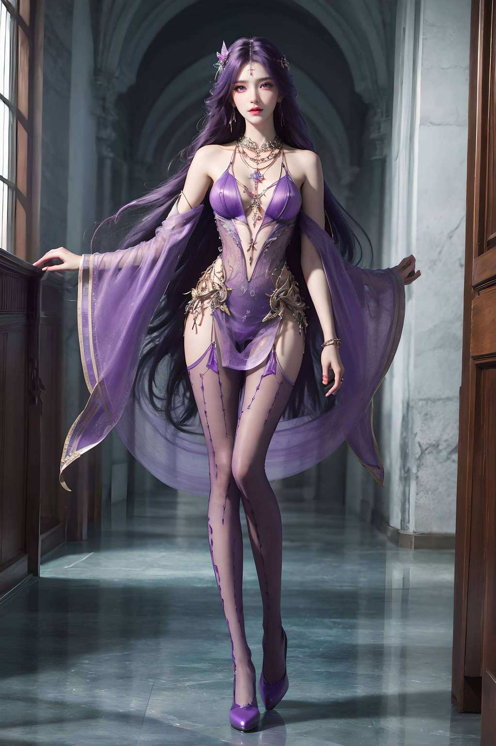 国漫女神之美让手机屏幕成为视觉盛宴的舞台