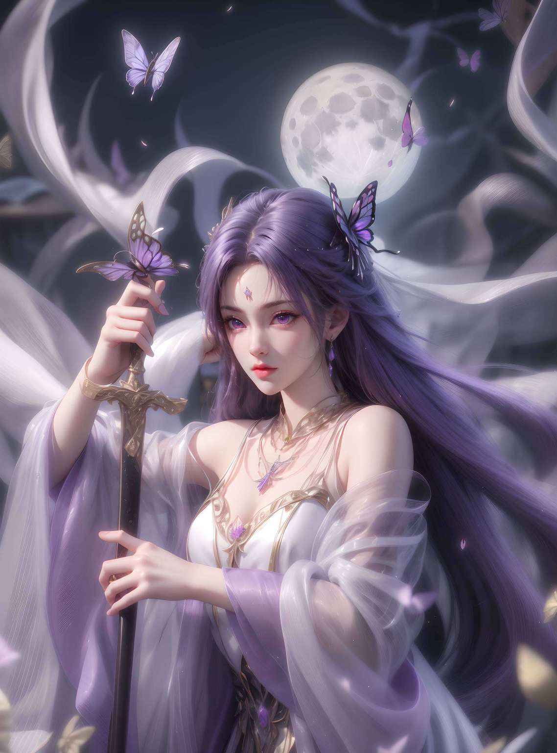 就能把这位国漫界的绝世美女护眼又养眼