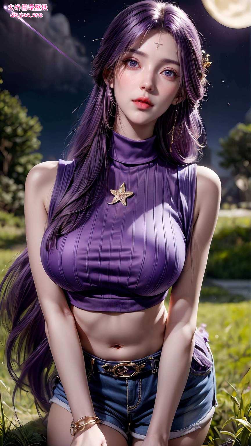 各位看官小心她悄悄偷走你的心哦！国漫女神就是要有这样的玄幻气质