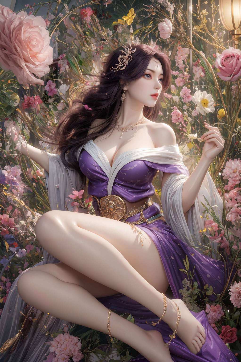 入住你的手机壁纸她的身影犹如玄幻故事中的仙子