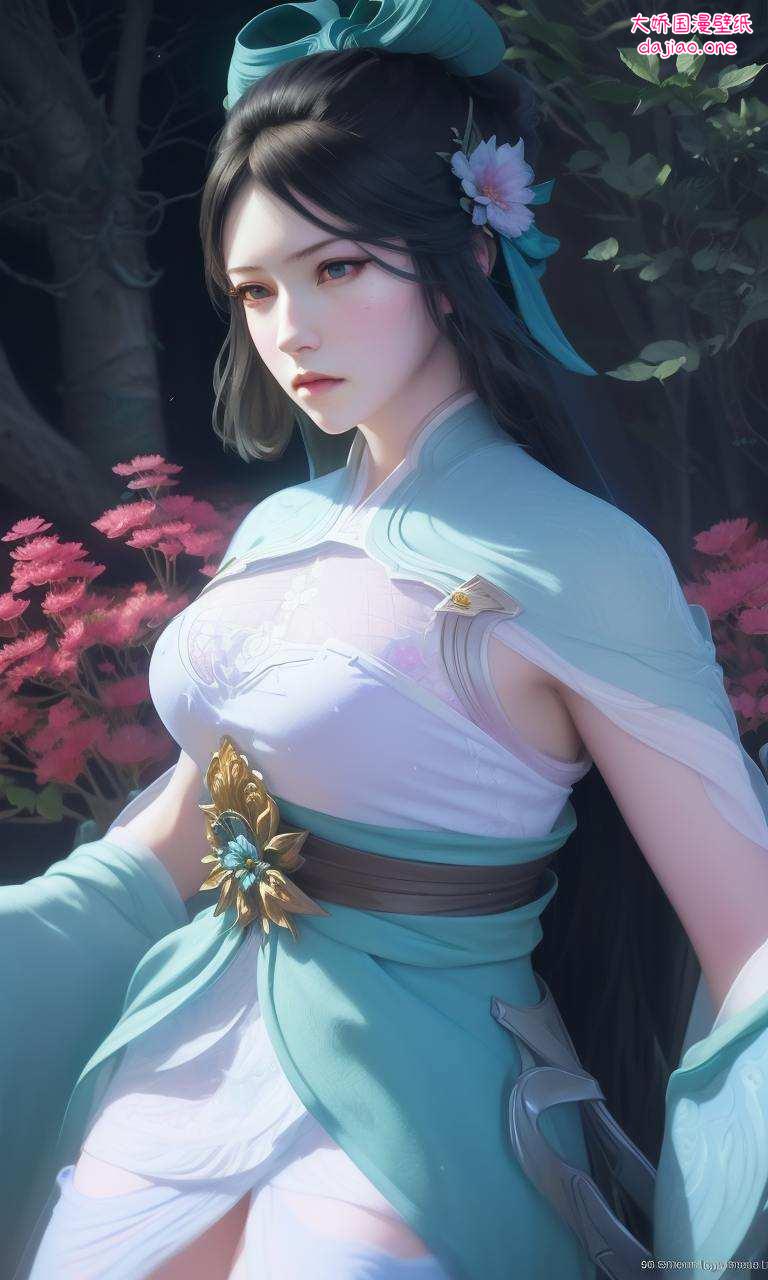简直就是完美世界的代表！想要和国漫女神亲密接触？那就赶紧来一张雨紫陌的高清壁纸吧！保证你的手机瞬间提升颜值嘿