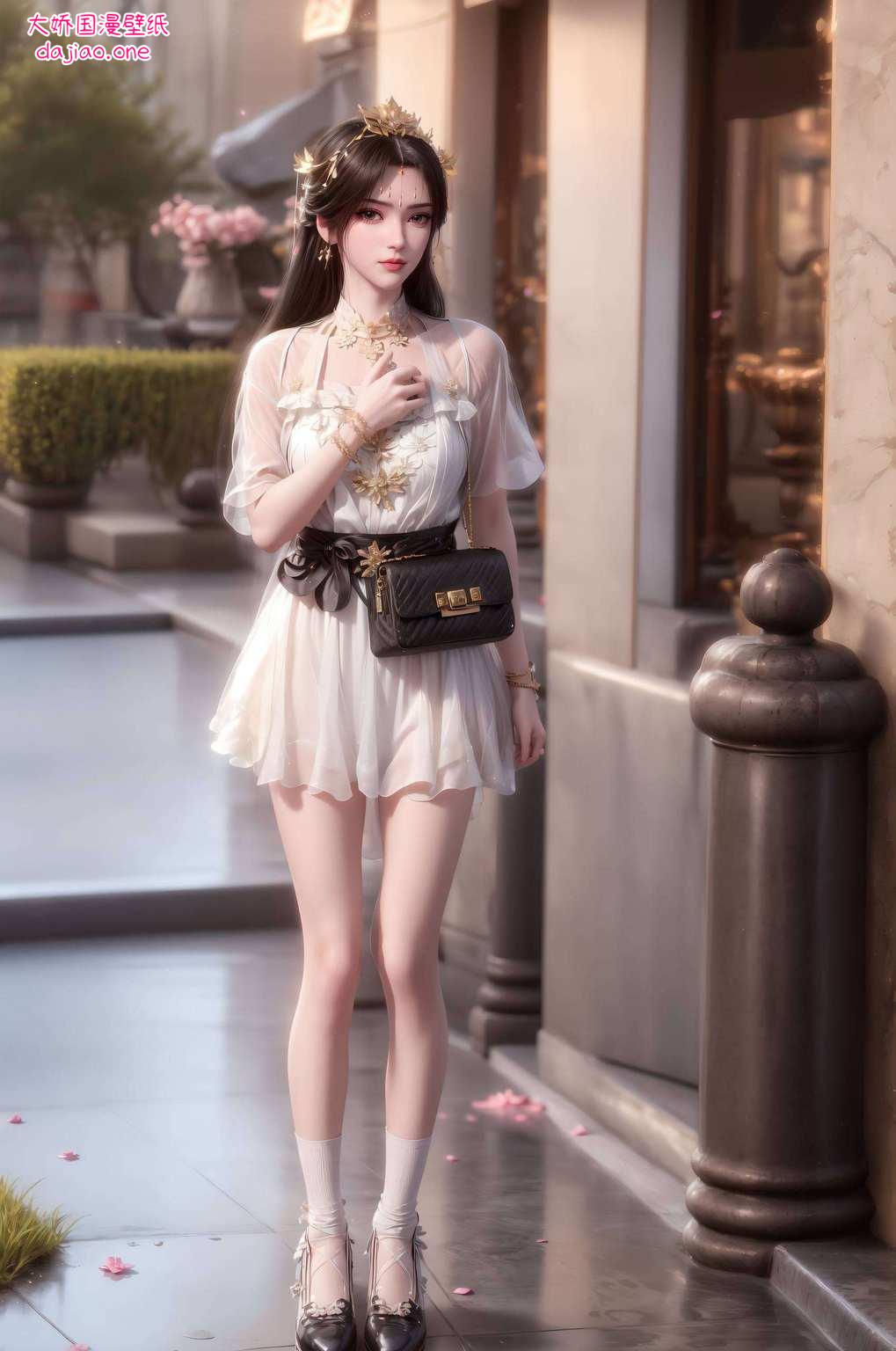 手把手教你们如何把手机壁纸换成超美的国漫女神——李慕婉！她那身仙逆里的婚服简直美得让人心动快来把你的iPhone打造成国漫女神的秀场吧！