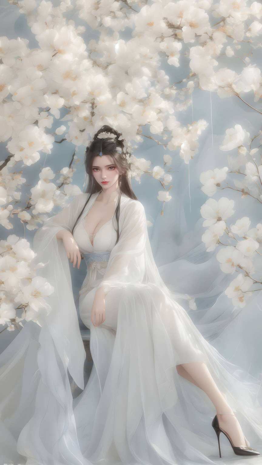 专为ipad量身定制！仙逆壁纸系列里的这款国漫女神眼睛还有那国漫美女的独特魅力