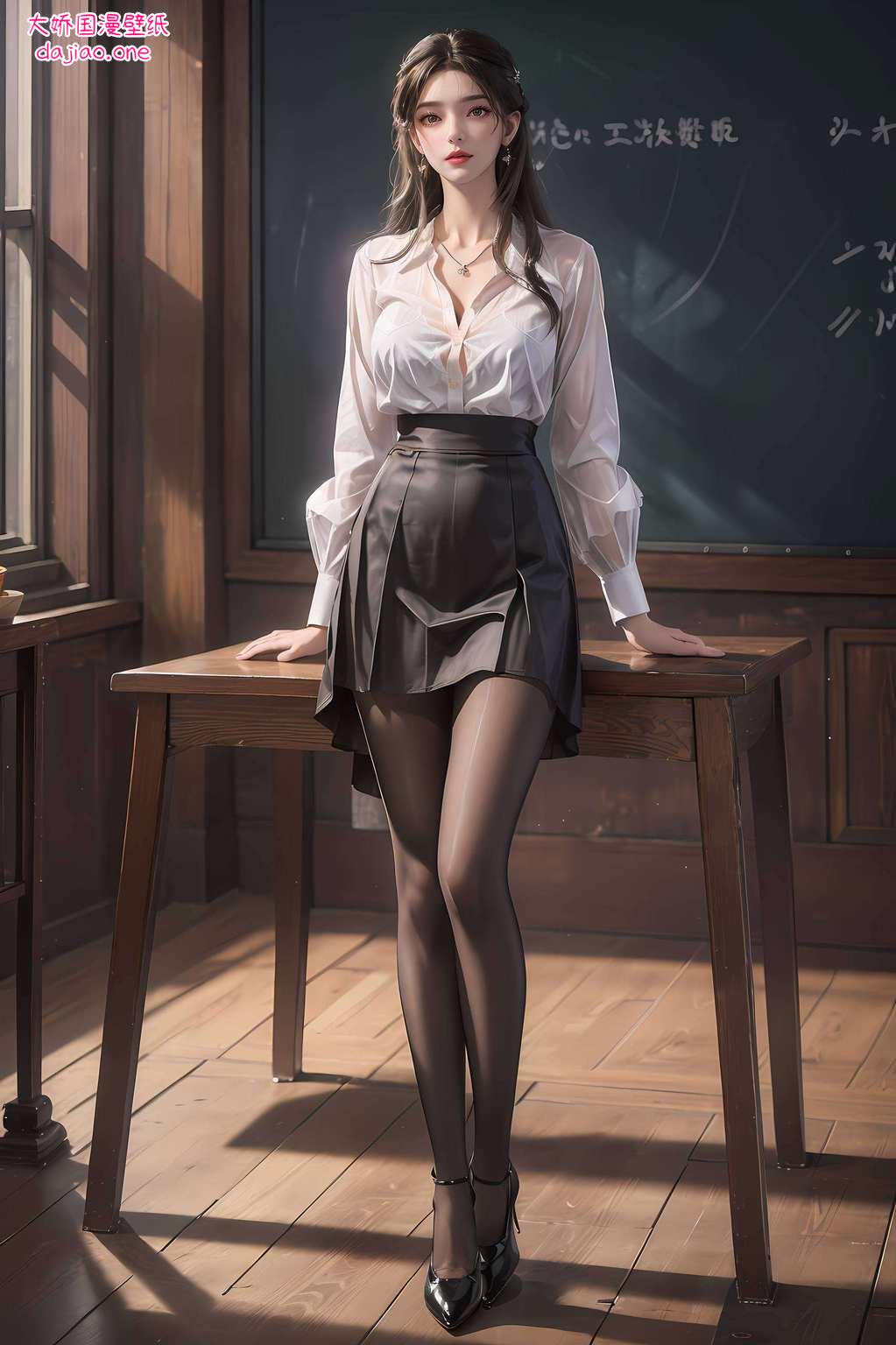 在李慕婉泳装的高清壁纸中不得不感叹：国漫女神
