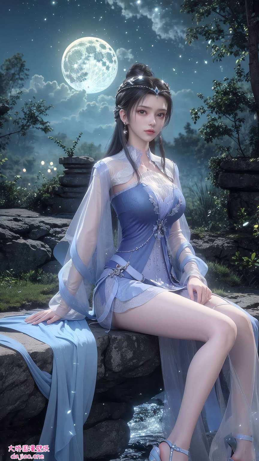 这壁纸融合了国漫的玄幻元素让你的手机变成独一无二的二次元艺术馆！📱✨