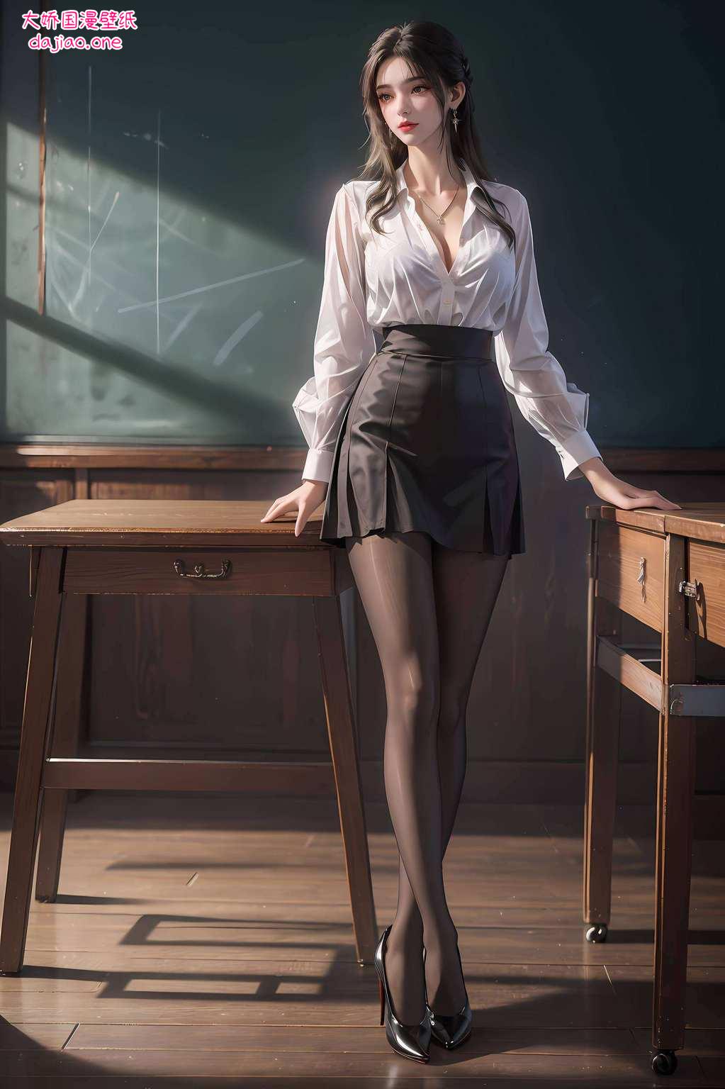 都在这一幅幅国漫壁纸中完美呈现加上李慕婉那独特的气质