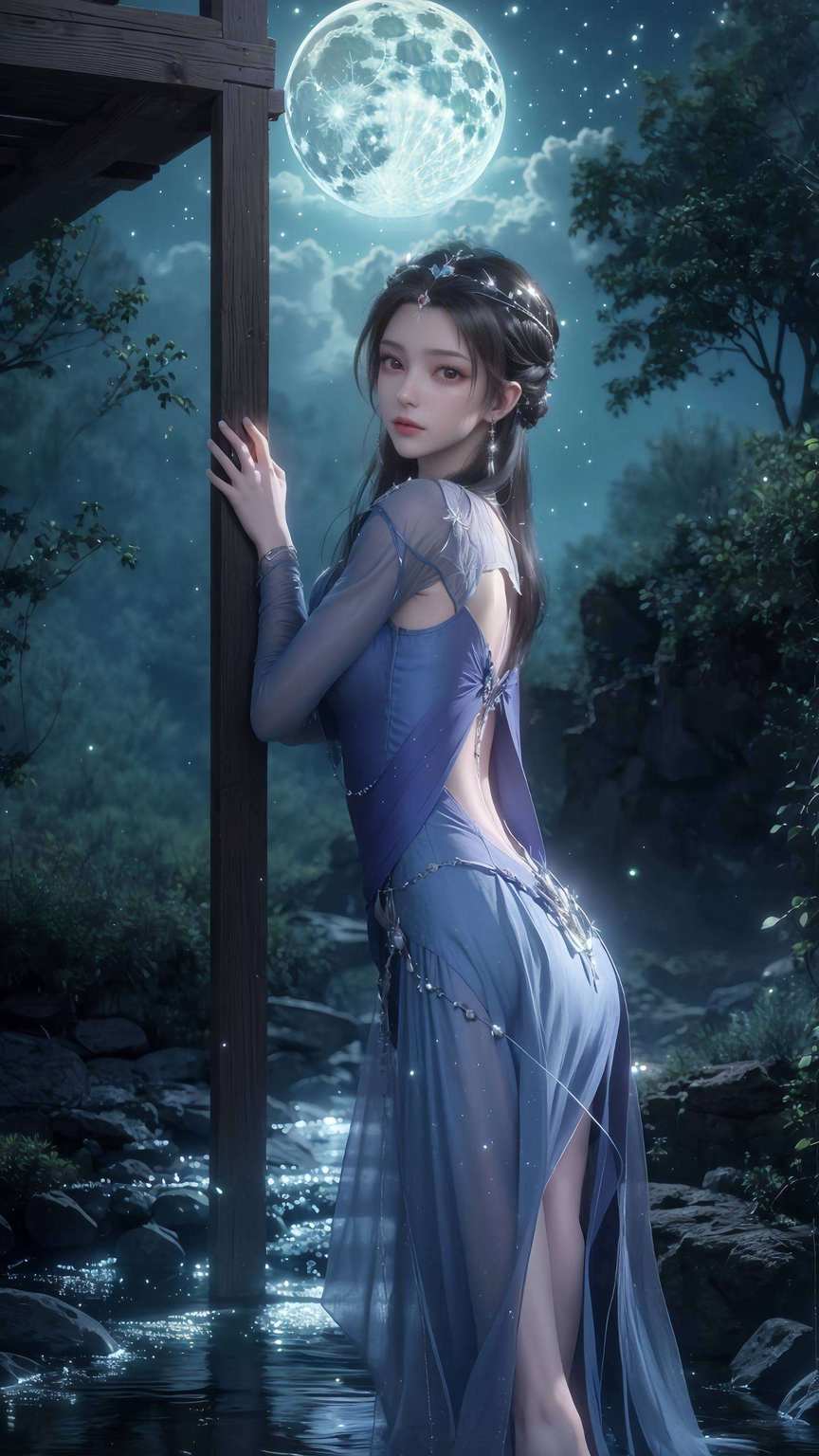 却又带着一丝玄幻的飘渺李慕婉不仅是一位令人倾心的仙逆女神
