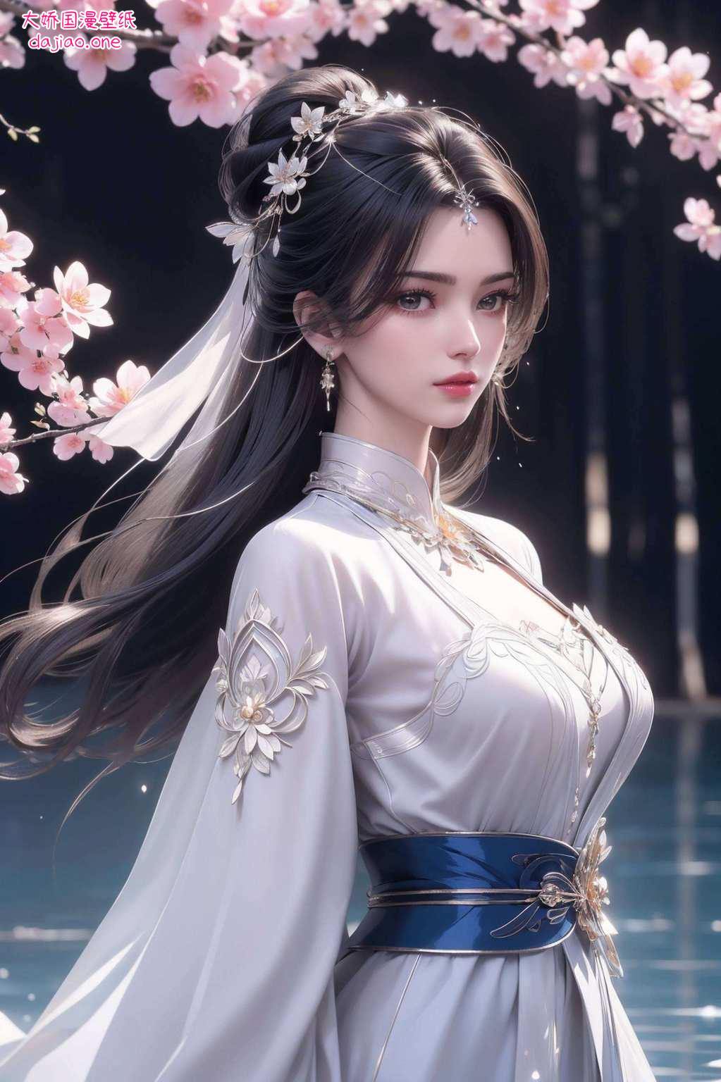 宛如仙子下凡皆映于眼