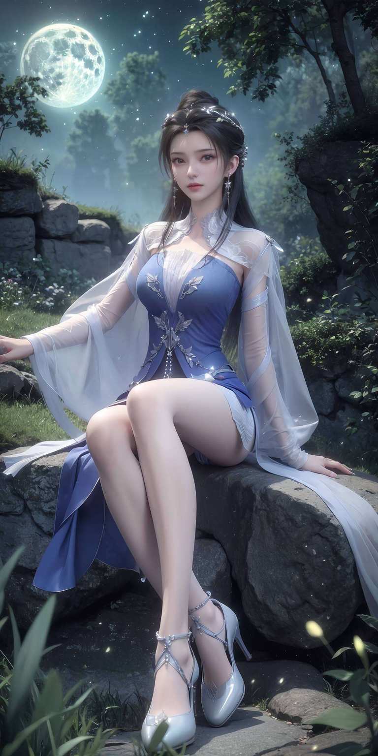 就冲这颜值想要护眼？那就让她优雅的倩影成为你的手机背景