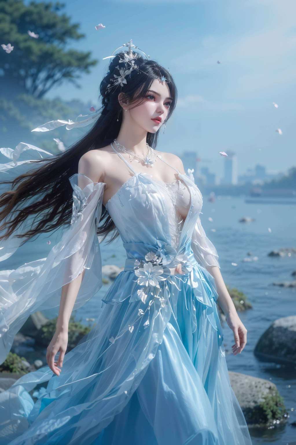 仙逆中的绝世美女身影婉约如画