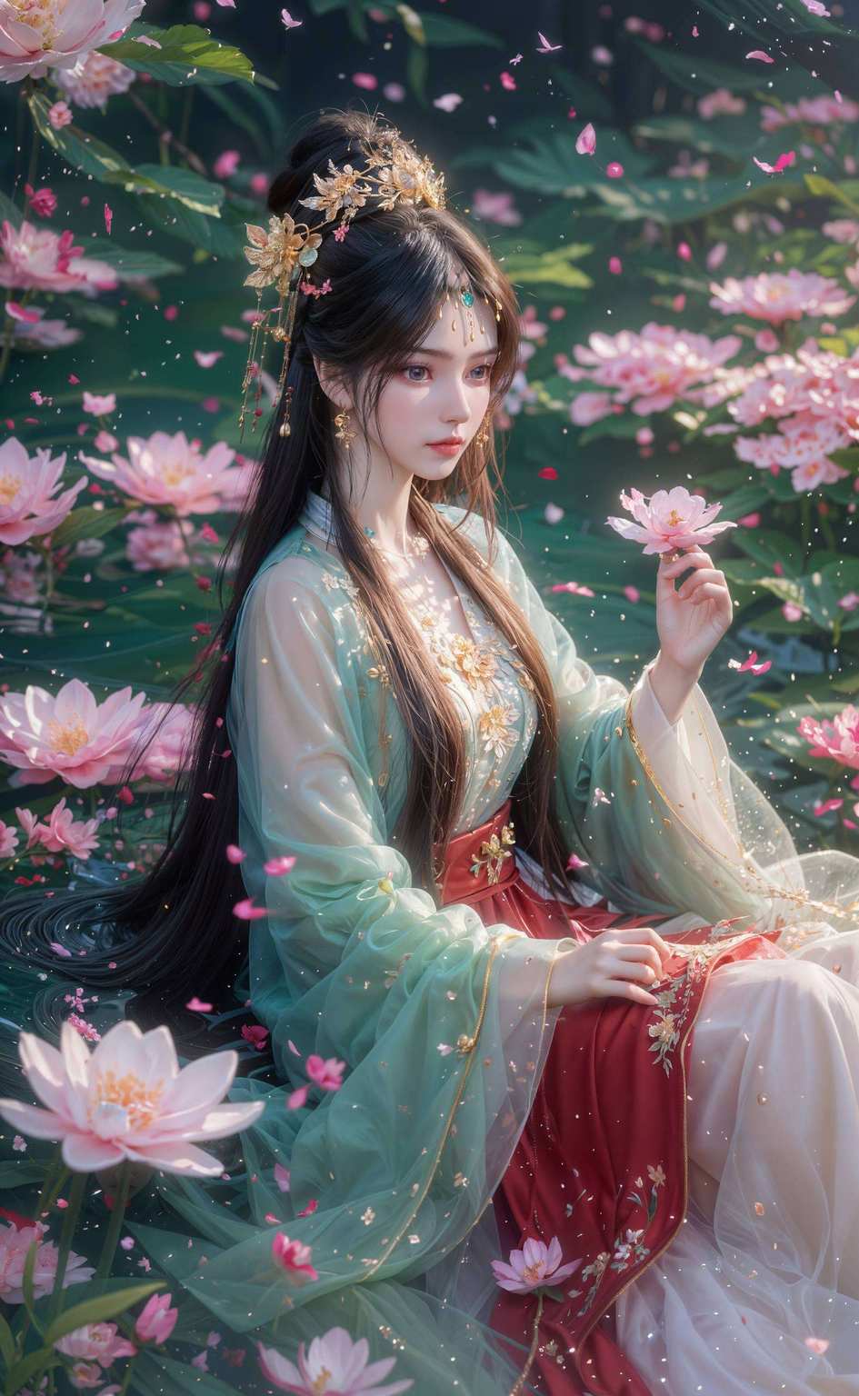 简直就是玄幻界的颜值担当那气质更是仙气十足