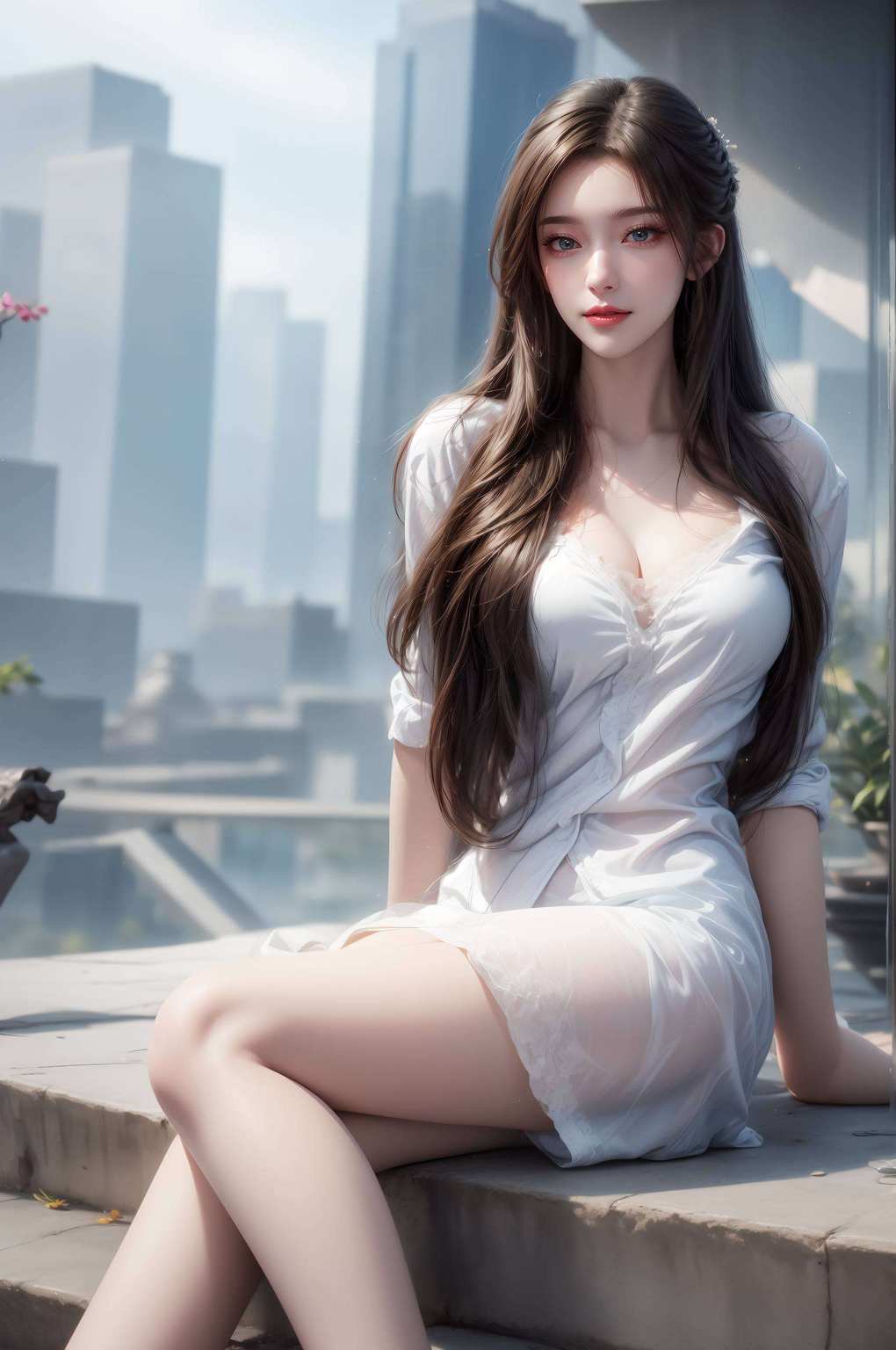 让你的电脑瞬间变身玄幻仙境国漫女神李慕婉的美貌