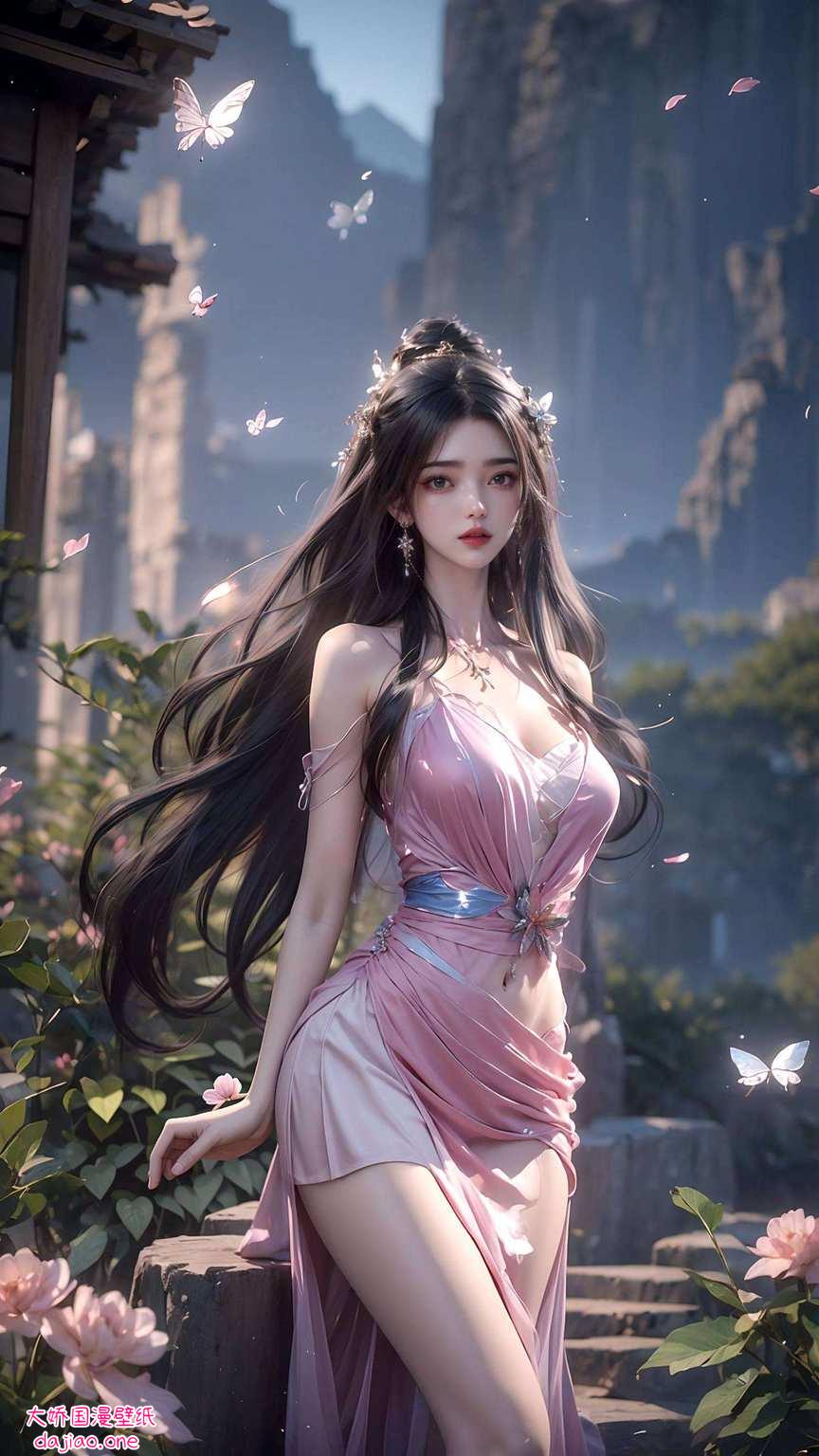 仙逆世界中的李慕婉成为了无数动漫迷心中的女神