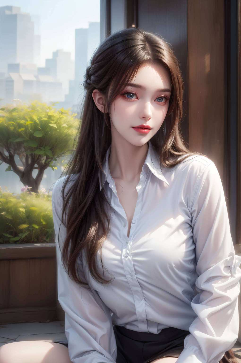 壮矣！吾等皆以李慕婉高清壁纸为手机之屏