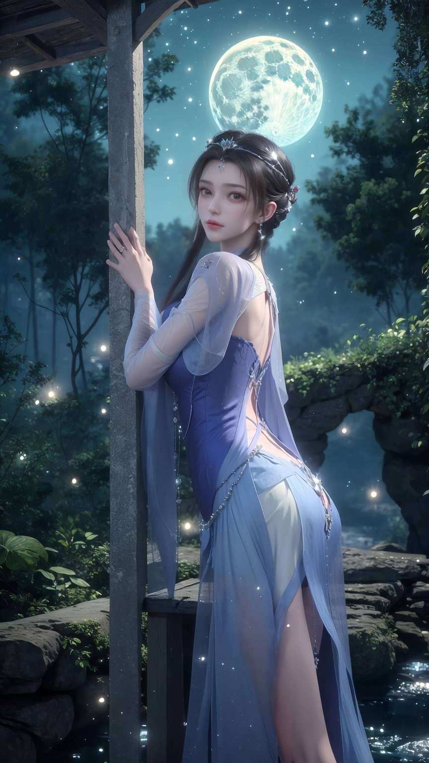 在李慕婉壁纸的世界里一边护眼一边膜拜国漫女神
