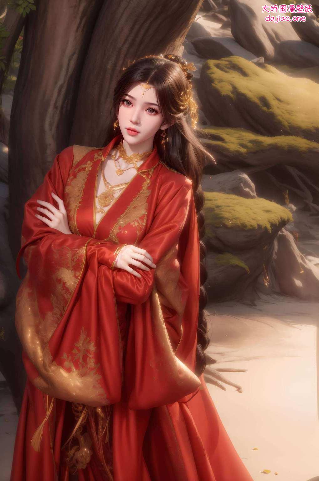 掘屁股的姿态更是别具一格灵动而娇俏