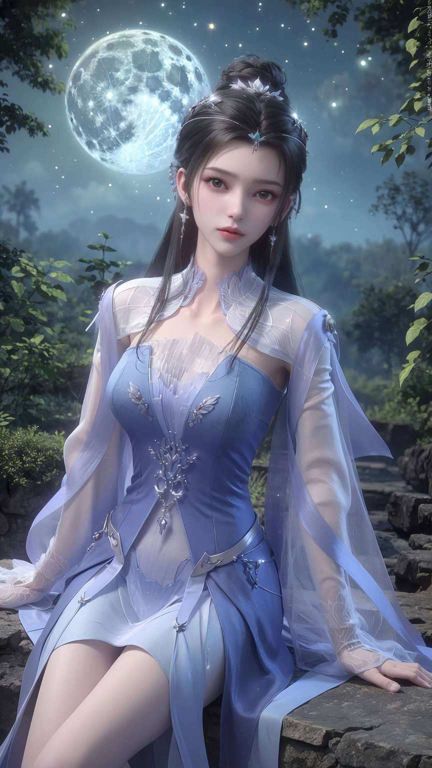 就问你心不心动？嘻嘻李慕婉那仙气儿十足的样子