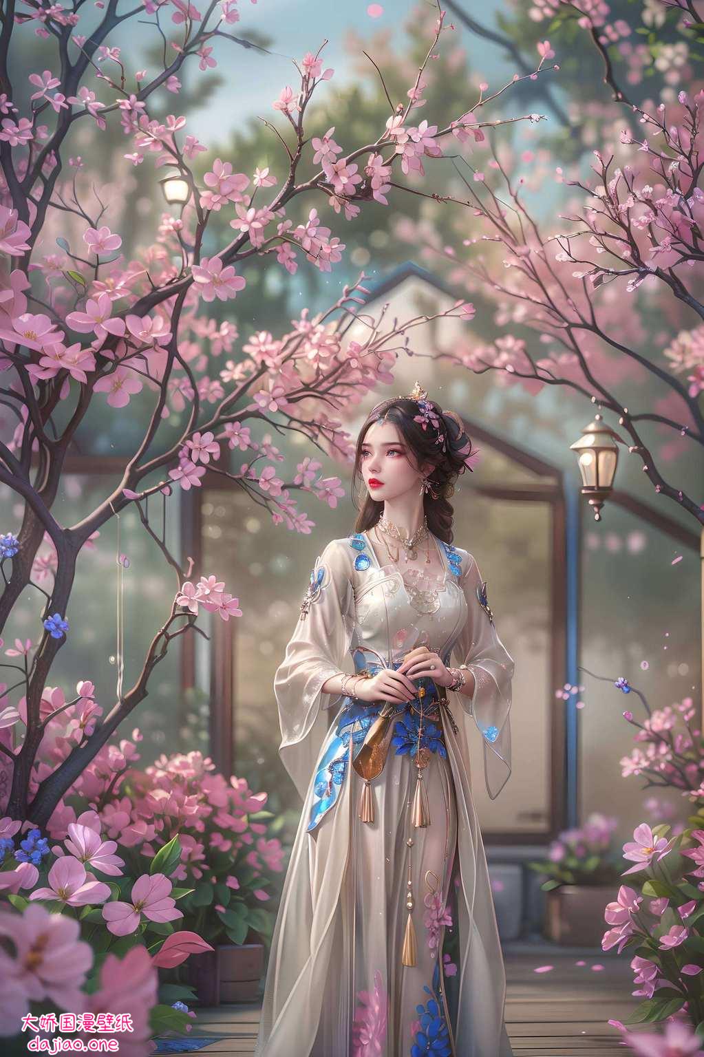 嘿嘿就把她设成手机壁纸
