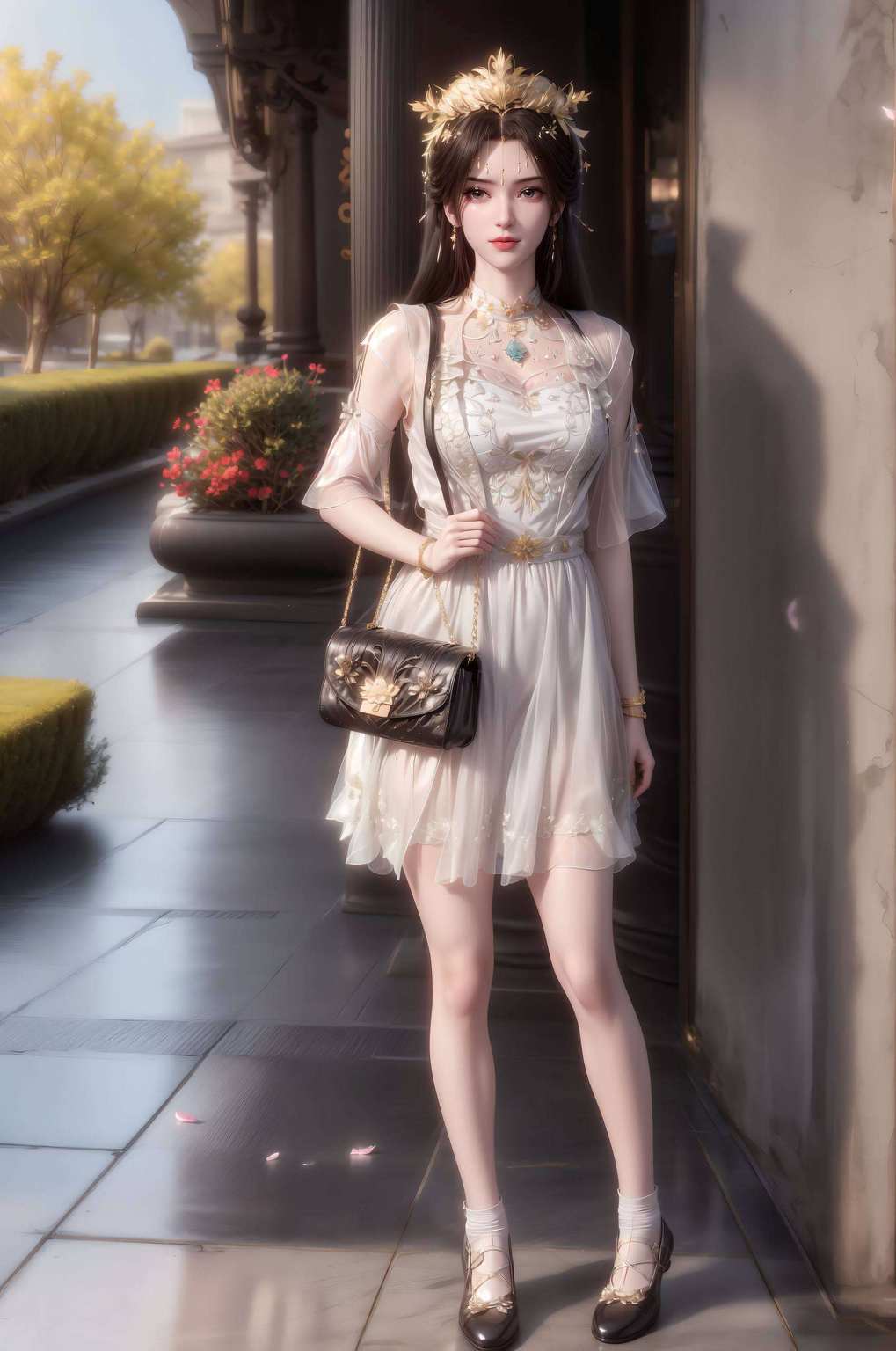完美展现在每一寸手机屏幕上将这国漫美女的玄幻风采