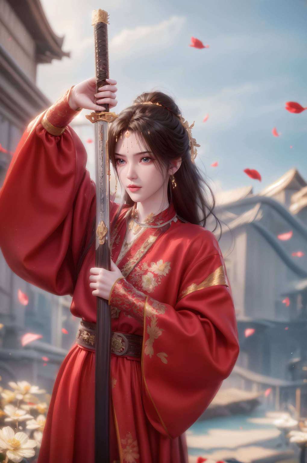 这是国漫美女中的战斗机哦！各位小伙伴