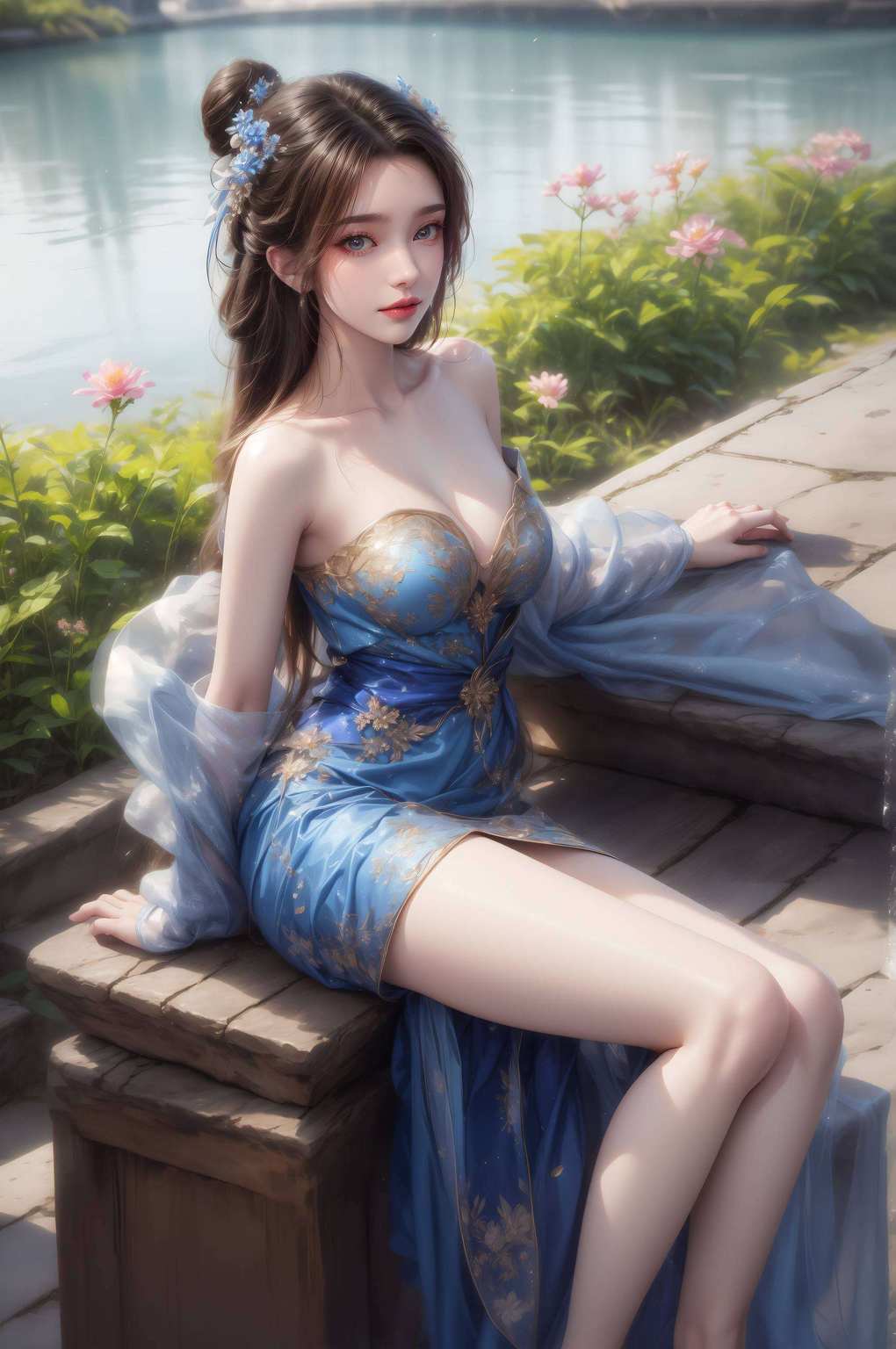 皆融于斯婉约倩影