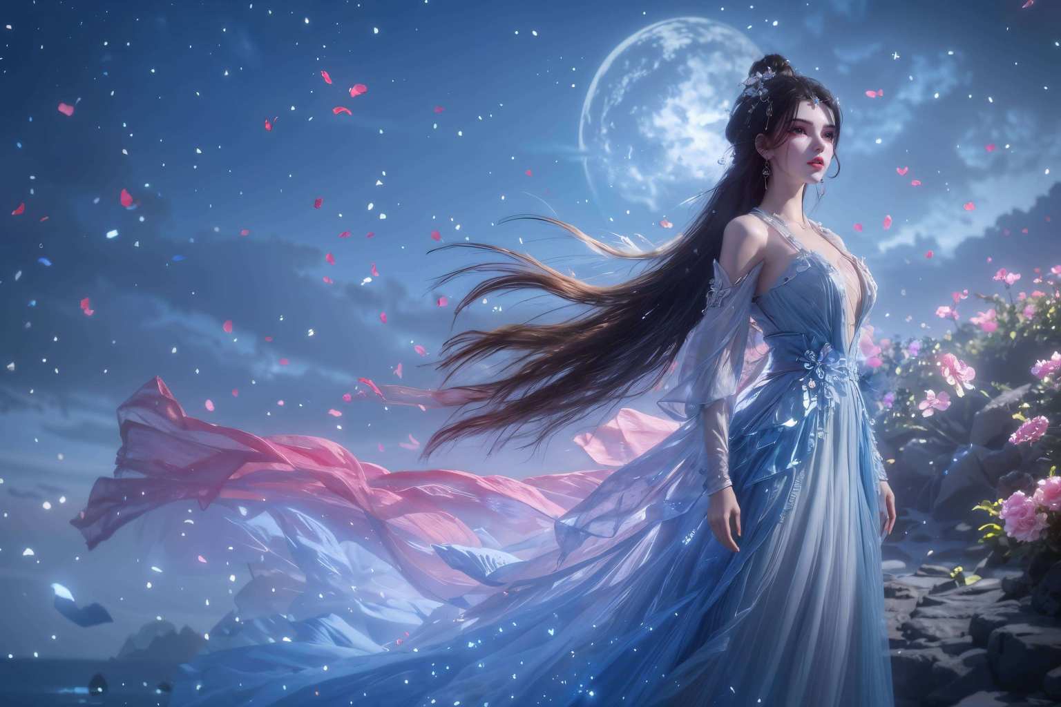 如同动漫女神般闪耀穿越仙逆的奇幻空间