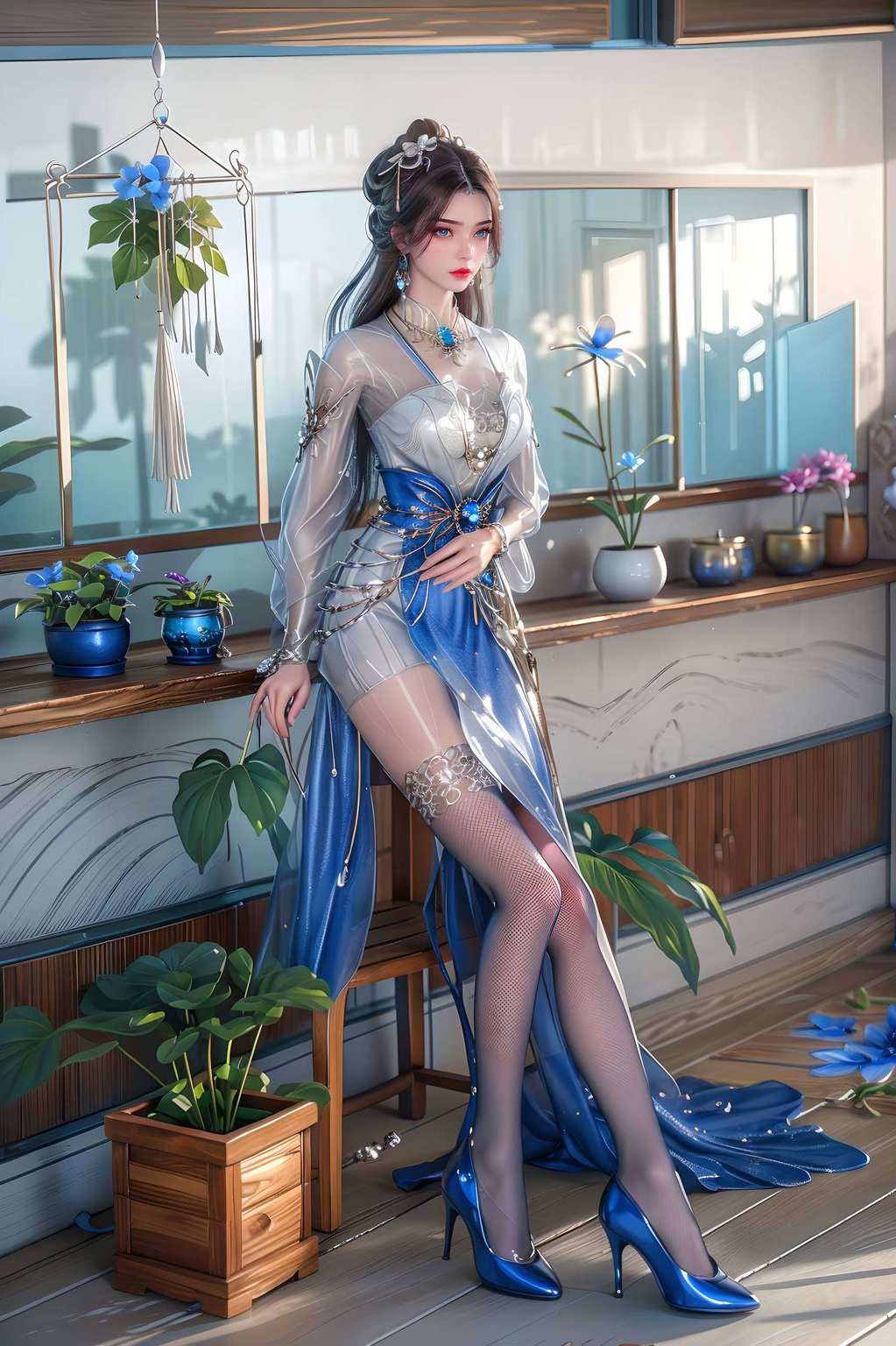 保证让你的手机瞬间变身仙界神器！这国漫女神了解一下？李慕婉嘿