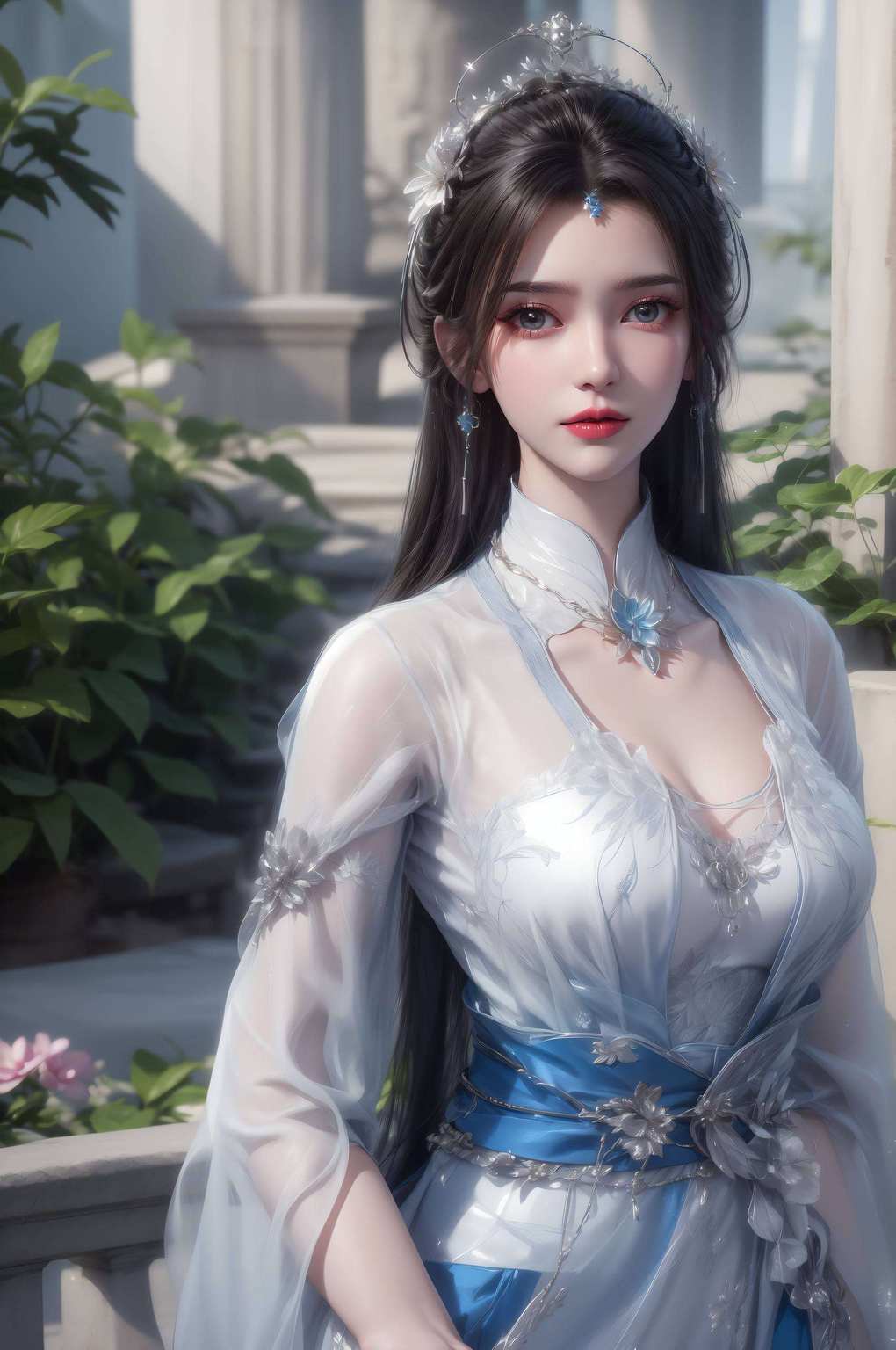 她是国漫中的绝世美女描绘出李慕婉的婉约风姿