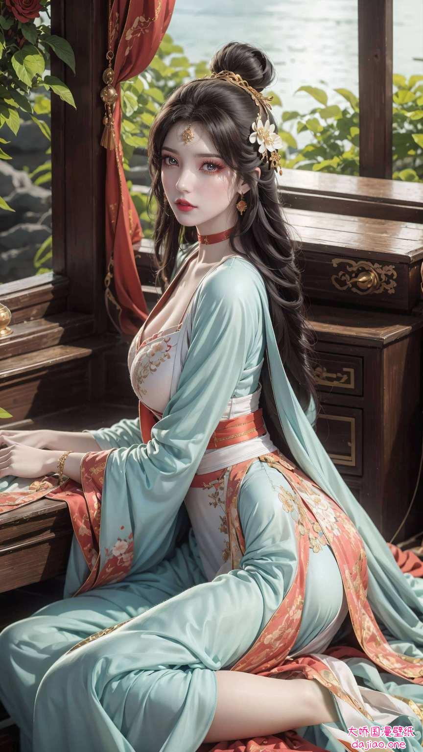 那些国漫美女们仿佛要从屏幕中走出你的手机也能成为独一无二的艺术品哦！