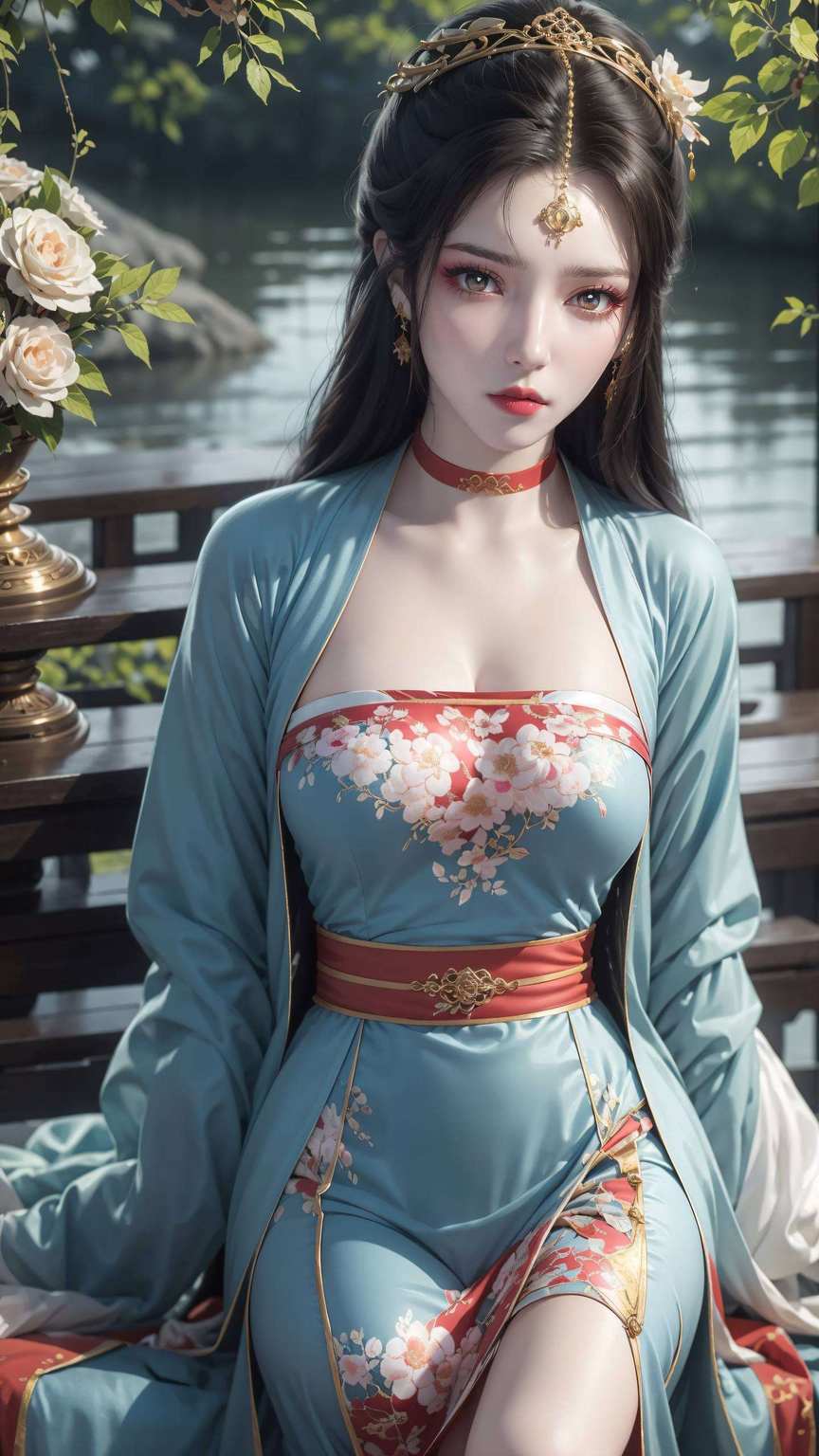 那叫一个梦幻！墨云女神那优雅的身姿美得让人忍不住多看几眼