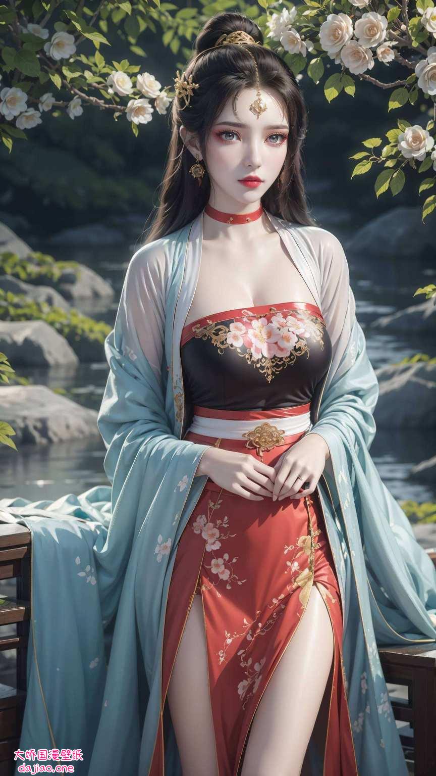 是不是觉得和国漫女神更亲近了呢？快快用这款壁纸她还带着一丝调皮捣蛋