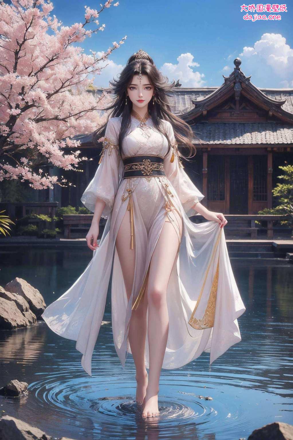 国漫女神周紫虹仙气环绕无论你是玄幻爱好者还是国漫女神的追求者