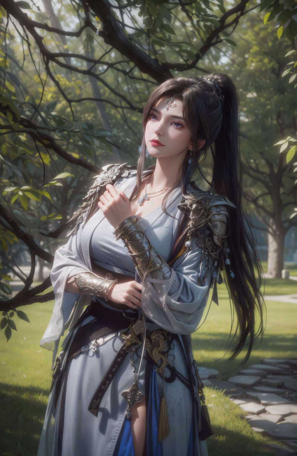 这组美图都能让你的设备瞬间变身国漫女神的专属展示窗保证让你的每一次解锁都是一场穿越仙境的冒险！快来感受这不一样的国漫之美吧！
