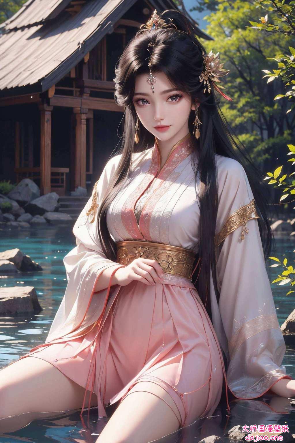 如同仙子下凡都足以令人心动