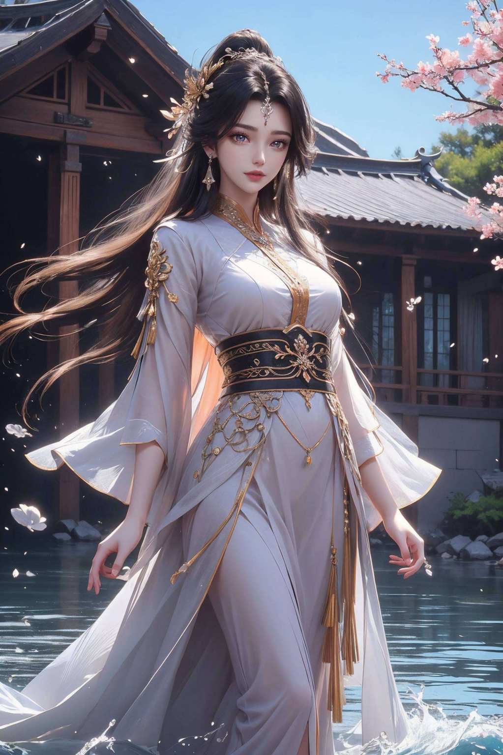 仙逆中的绝世美女更是护眼手机背景中的艺术品