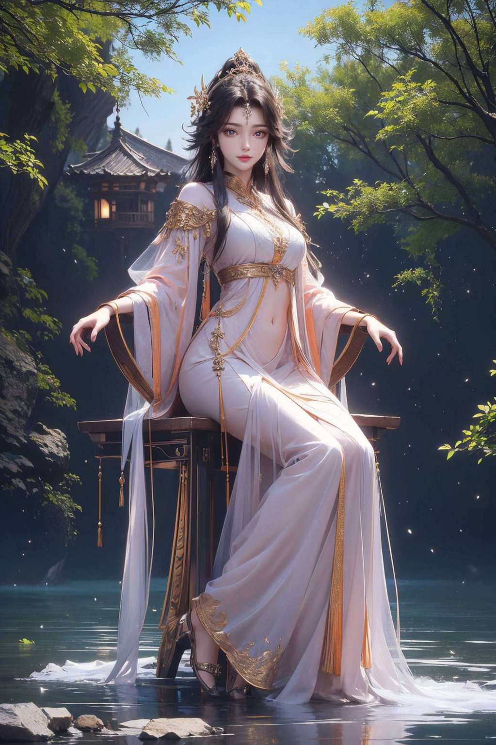 保你一见倾心！玄幻风十足！快来看看这位国漫美女如何用她的魅力征服你的手机屏幕吧