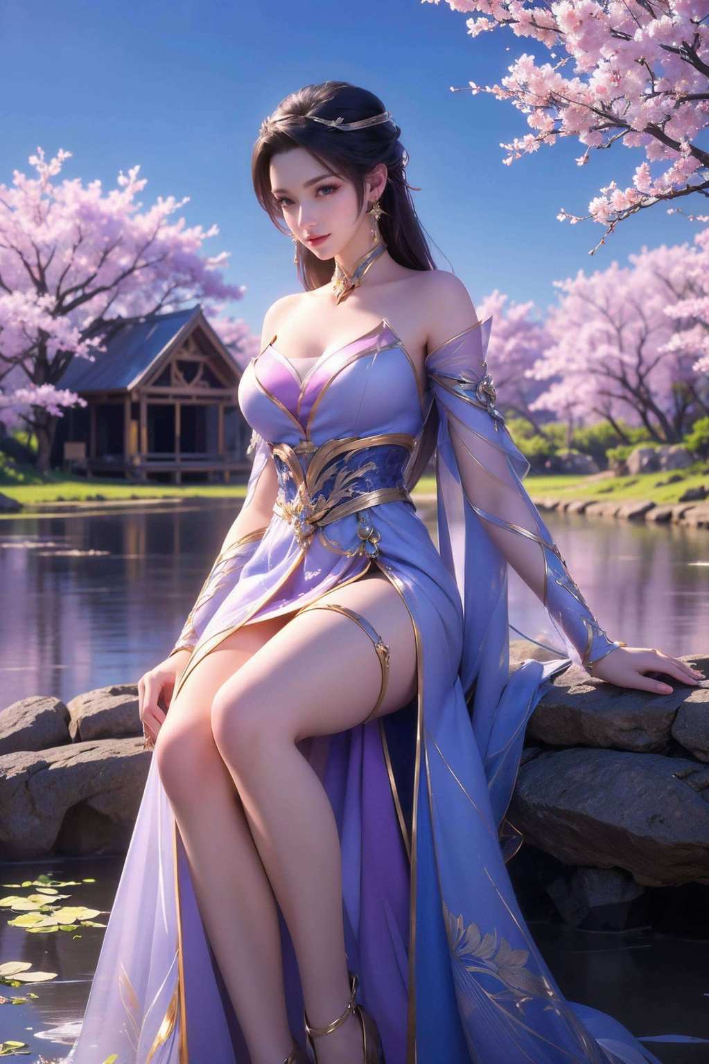 探索绚丽国漫世界灵动眼神中藏着无尽玄幻奥秘