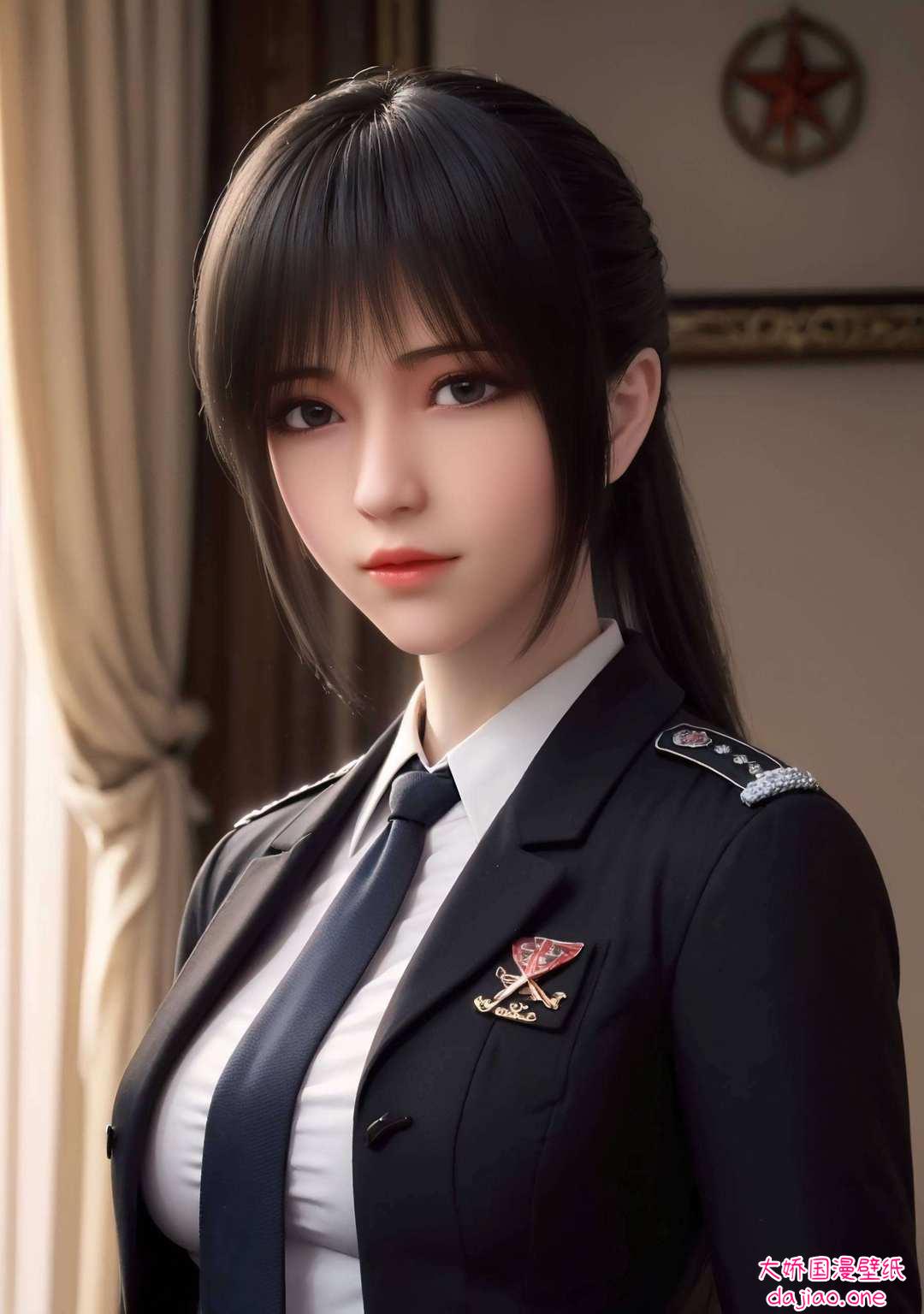 今儿给您介绍一位国漫界的颜值担当——雄兵连的琪琳壁纸！这位小姐姐不仅人美声甜那绝对是视觉盛宴